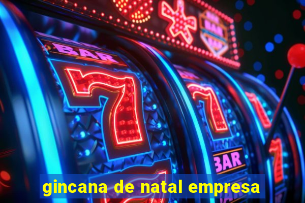 gincana de natal empresa